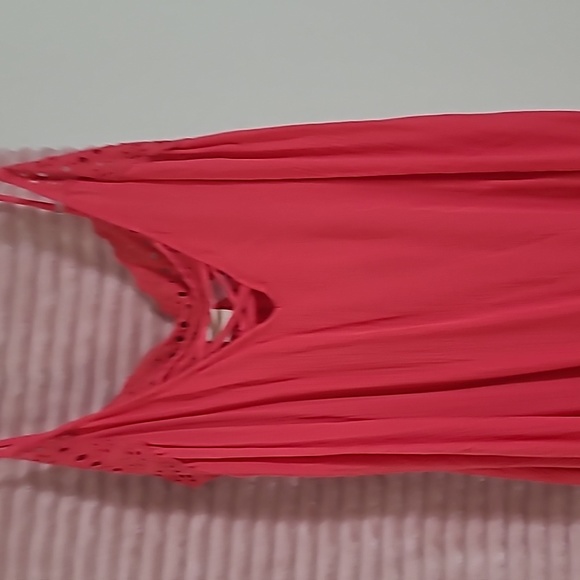 4/$25 Roxy strap dress size large pink - Picture 6 of 12